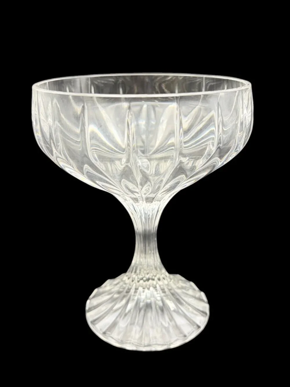 Mikasa Park Lane Crystal Coupe Champagne Tall Sherbet Glasses Set of 5